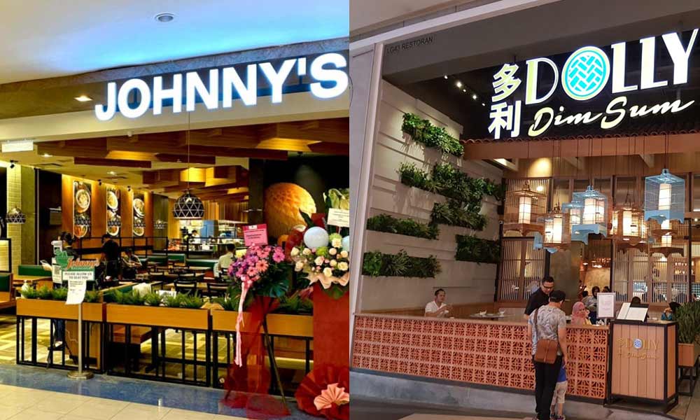 Restoran Johnny's, Black Canyon, Dolly Dim Sum tiada sijil halal - JAKIM
